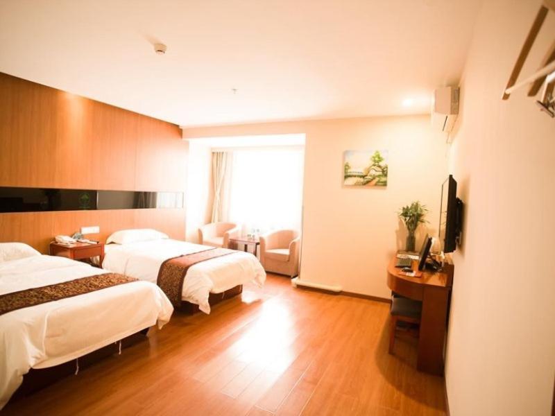 Greentree Inn Tianjin Ji County South Yuyang Road Gulou Square Express Hotel Jizhou  Eksteriør bilde